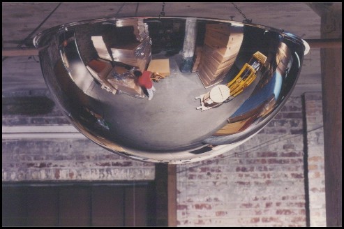 What material is used for the dome mirrors?
