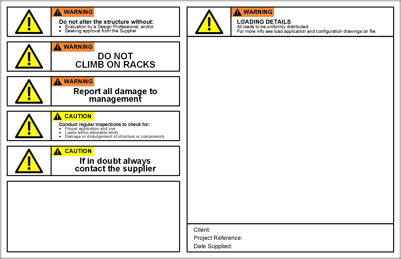 Custom Image Upload - Selective Rack Sign Questions & Answers