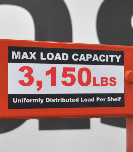 3" x 6" Adhesive Max Load Label - T1 (QTY 25) Questions & Answers